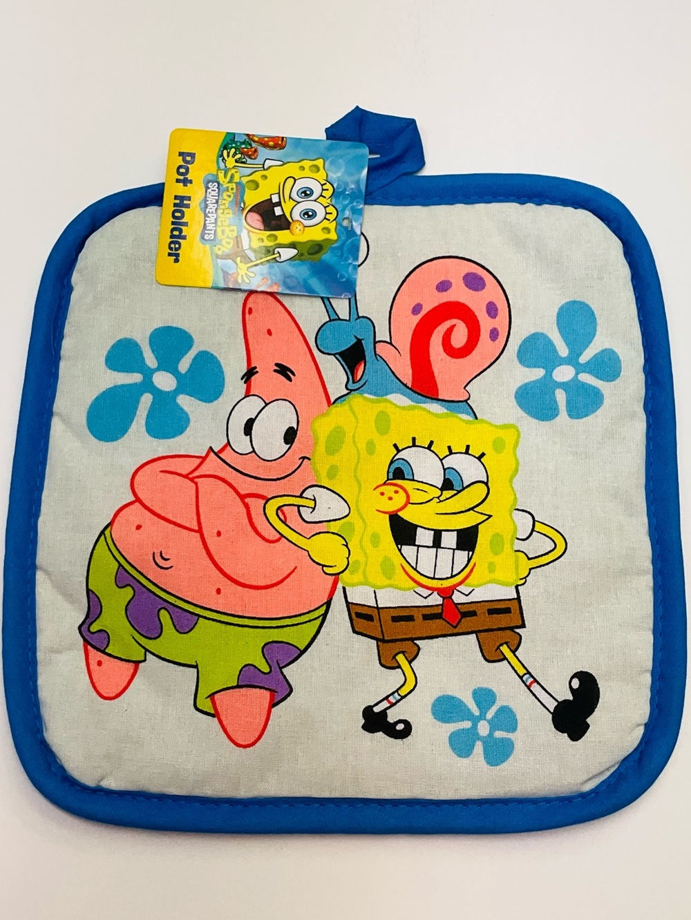 🌼4/$10🌼 NWT SpongeBob SquarePants Blue Pot Holder
